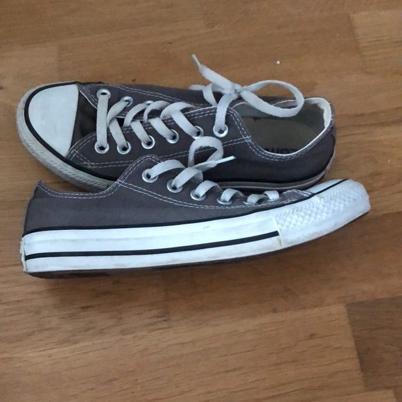 Grey Converse All Stars - Picture 4 of 9